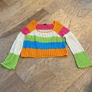 Wild Fable size Medium Striped Sweater